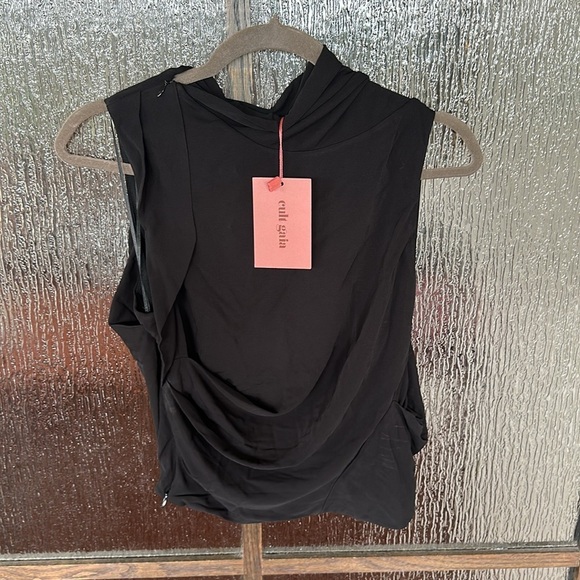 Cult Gaia Christian Black Sleeveless Top size Medium NWT - Picture 5 of 10